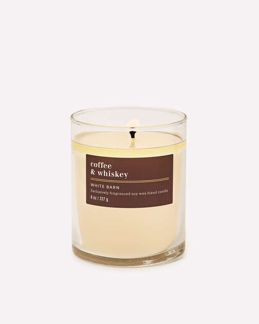 Coffee & Whiskey Single Wick Candle