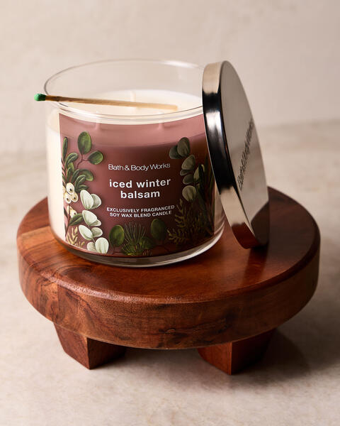 Iced Winter Balsam 3-Wick Candle