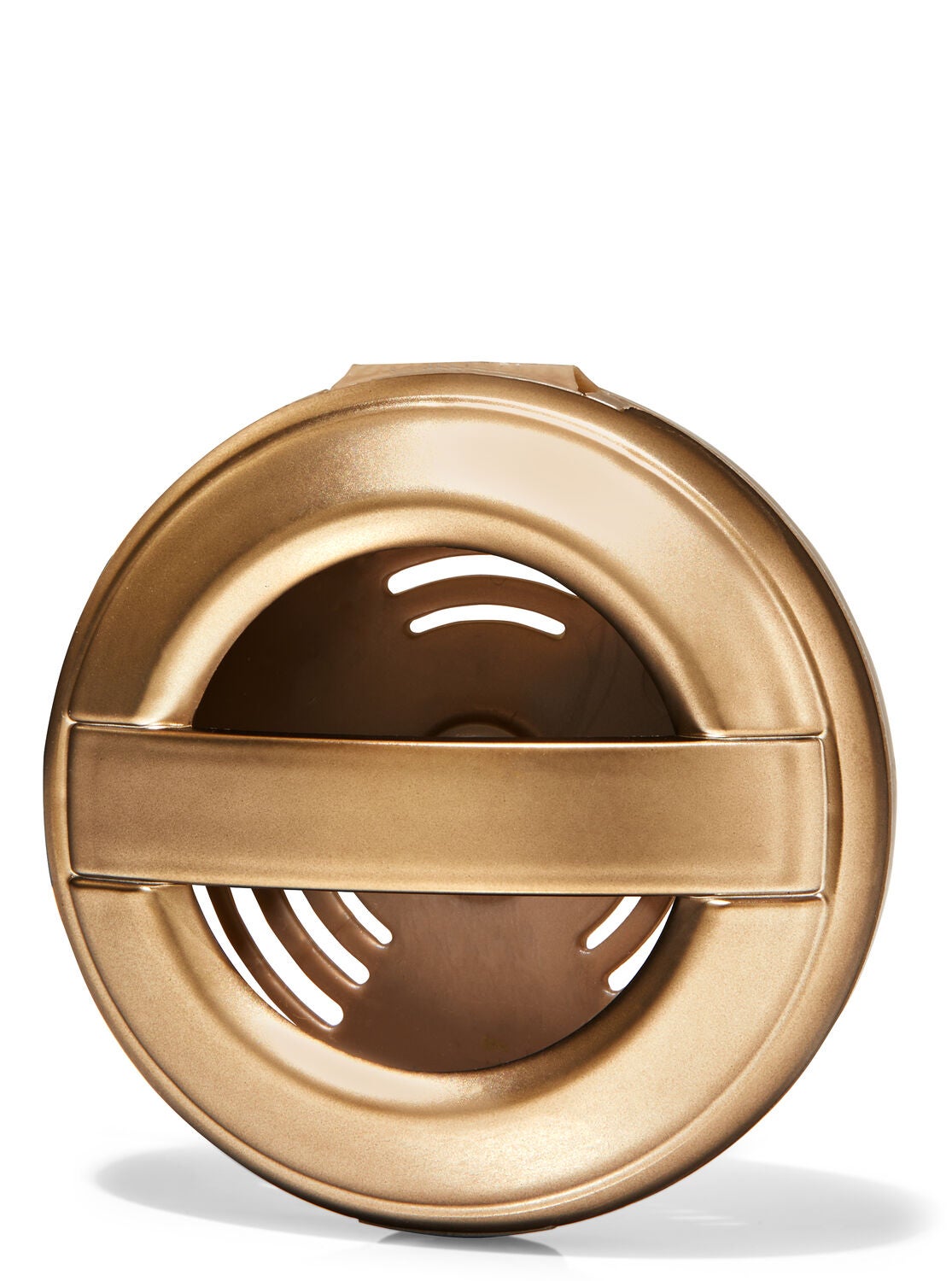 Metallic Pewter Vent Clip Car Fragrance Holder