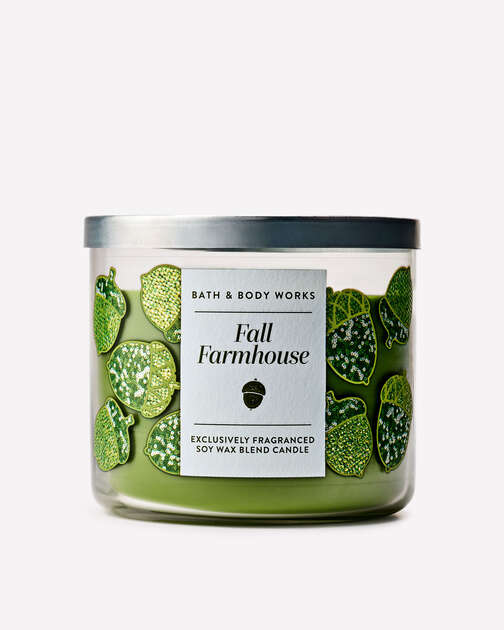Fall Farmhouse 3-Wick Candle