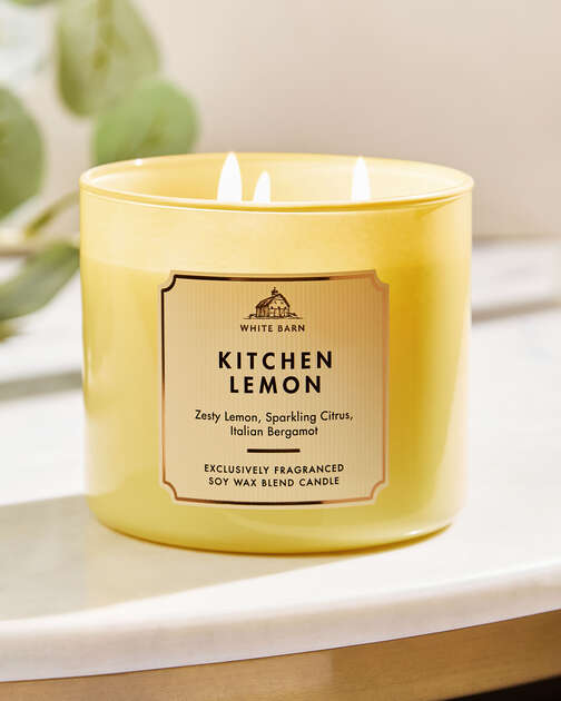 Kitchen Lemon 3-Wick Candle