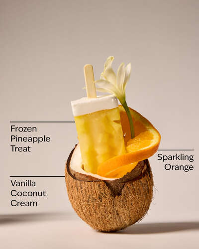 Piña Colada Swirl Gentle & Clean Foaming Hand Soap