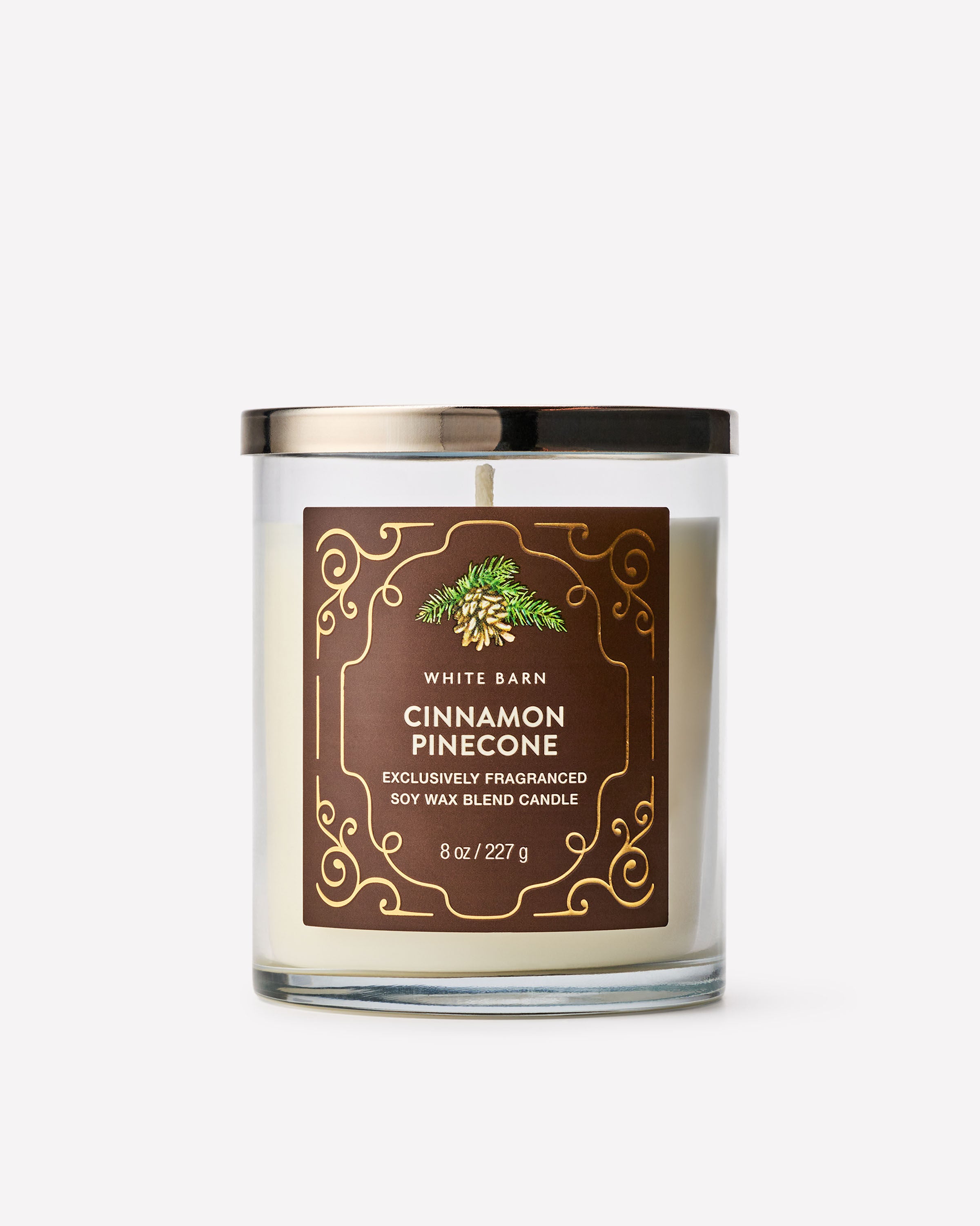Cinnamon Pinecone Single Wick Candle | Bath & Body Works Cinnamon Pinecone Single Wick Candle | Bath & Body Works