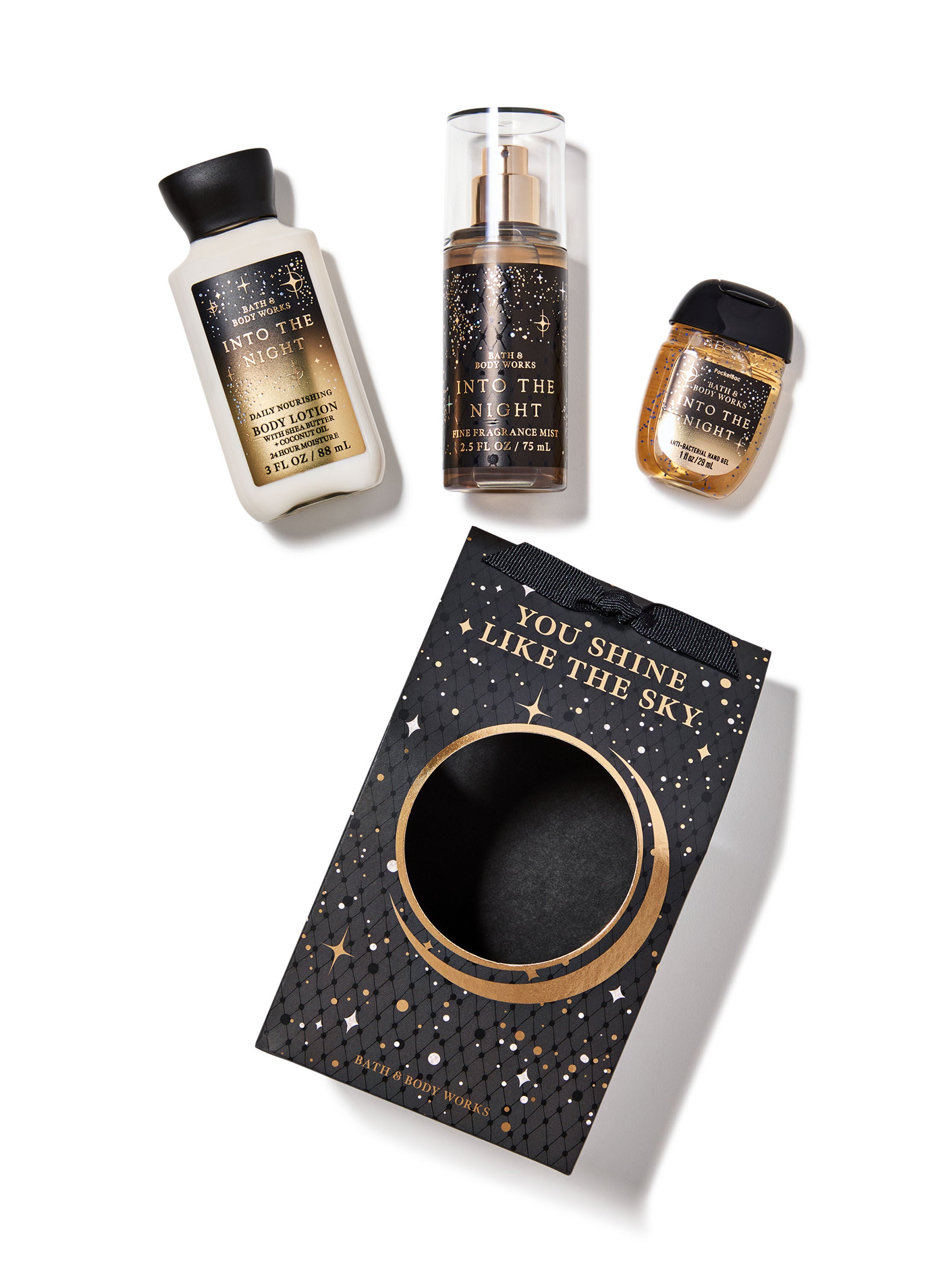 【Newパッケージ】INTO THE NIGHT Bath&bodyworKs Amazon.com : Bath and Body Works INTO THE NIGHT Gift Bag Set