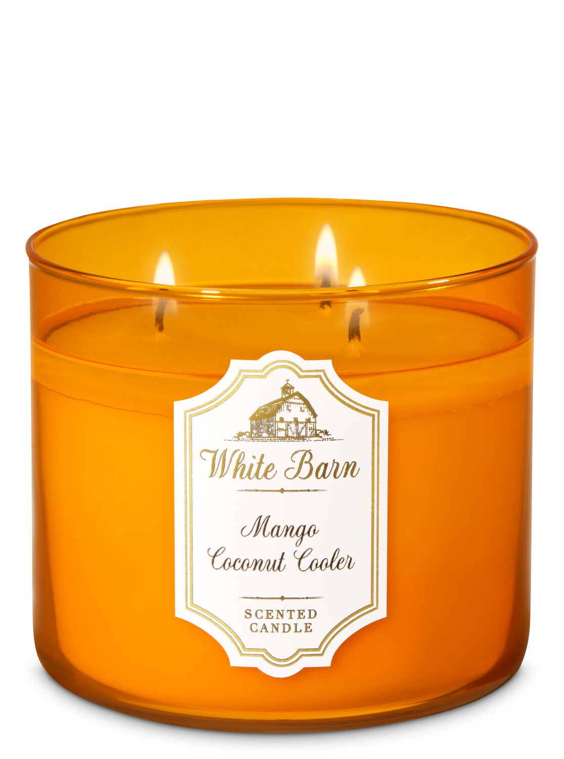 Mango Coconut Cooler 3-Wick Candle - Bath And Body Works