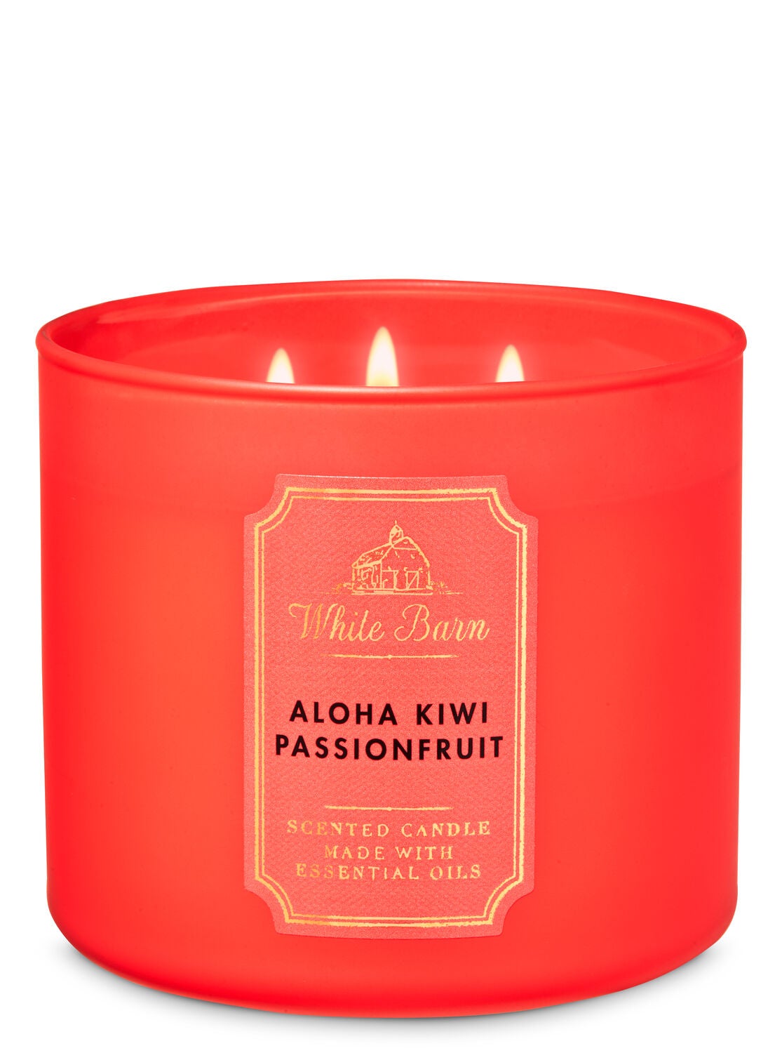White Barn Aloha Kiwi Passionfruit 3-Wick Candle - Bath And Body Works
