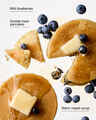 Blueberry Maple Pancakes 3-Wick Candle