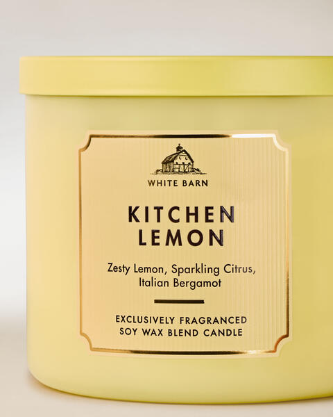 Kitchen Lemon 3-Wick Candle
