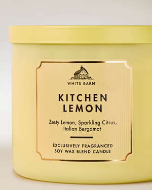 Kitchen Lemon 3-Wick Candle