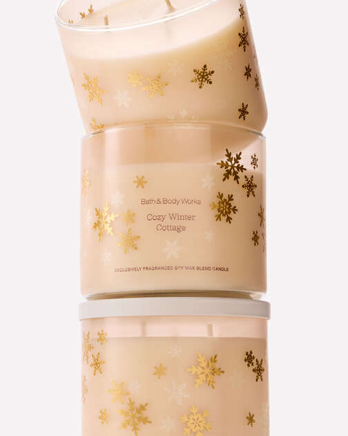Cozy Winter Cottage 3-Wick Candle