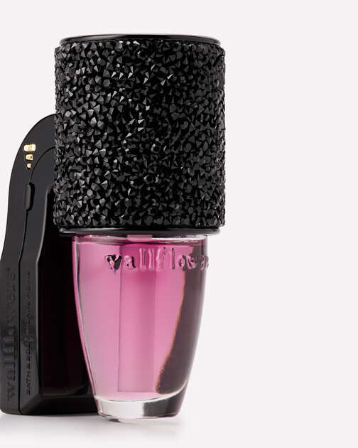 Black Sparkle Scent Control™ Wallflowers Fragrance Plug