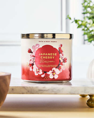 Japanese Cherry Blossom 3-Wick Candle