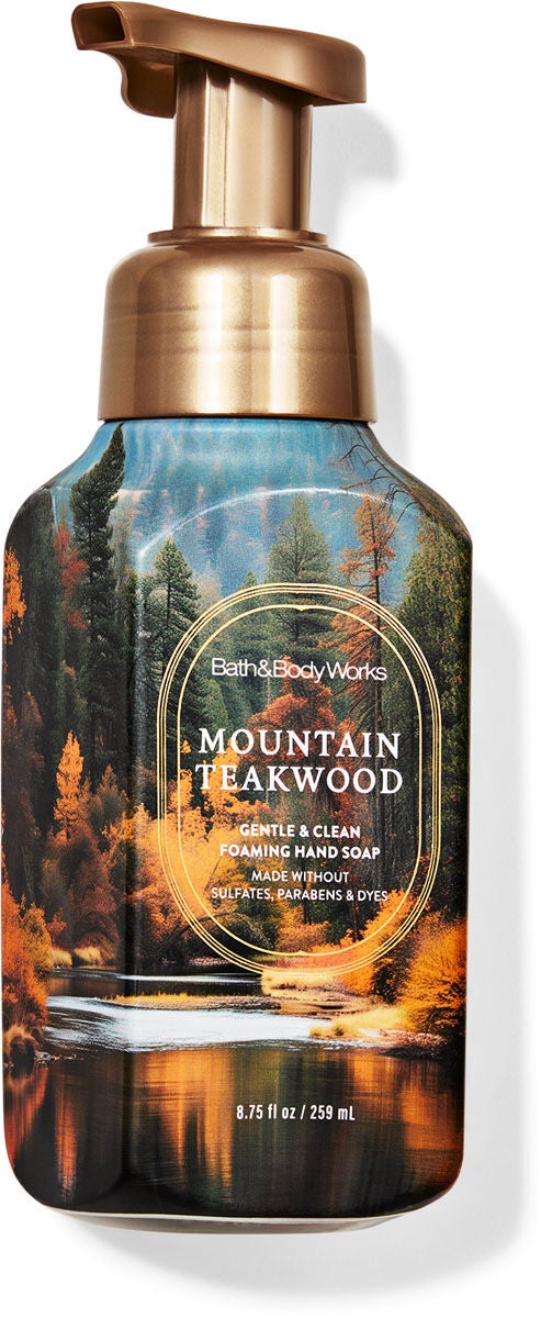 Mountain Teakwood Gentle & Clean Foaming Hand Soap