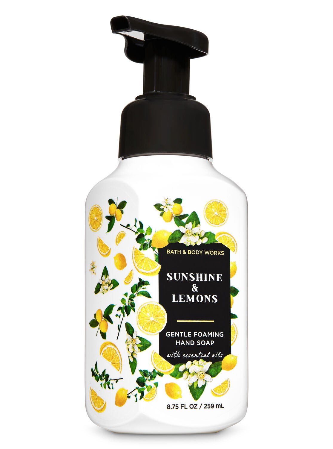 Sunshine Lemons Gentle Foaming Hand Soap Bath Body Works