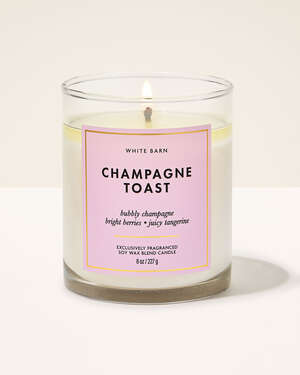Champagne Toast Single Wick Candle