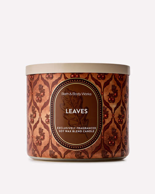 Leaves 3-Wick Candle