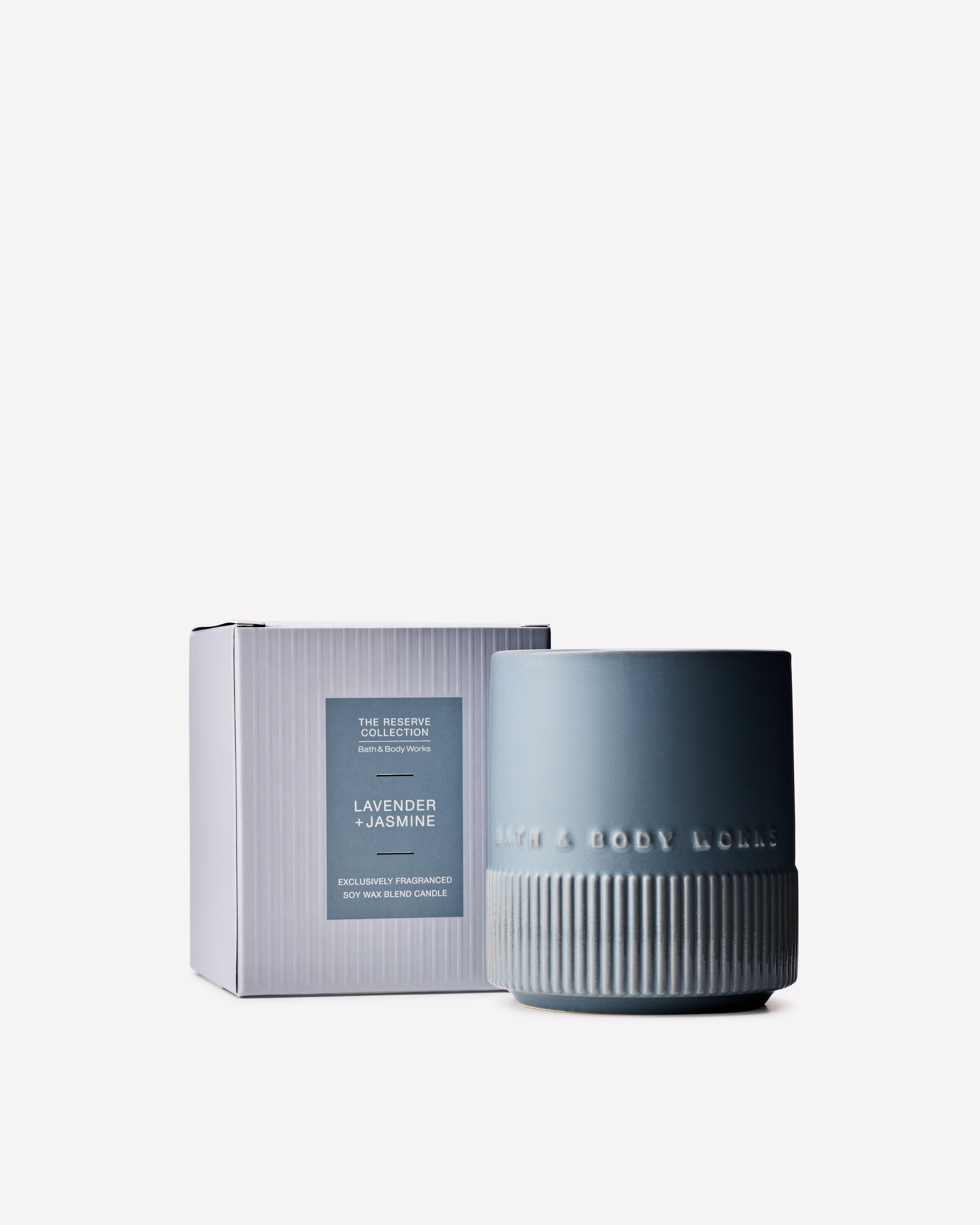 Lavender + Jasmine Single Wick Candle | Bath & Body Works