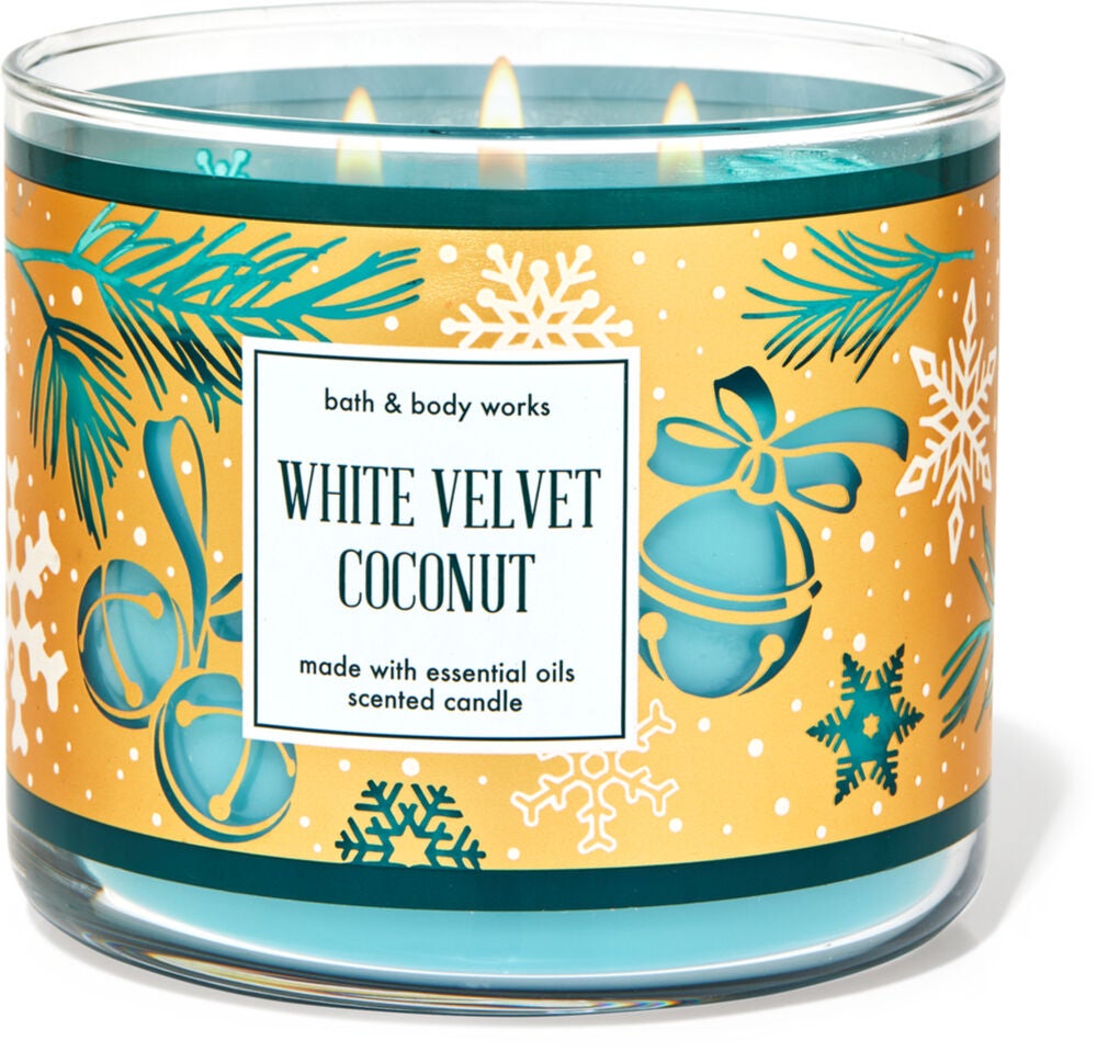 3 Wick Scented Candles Bath Body Works