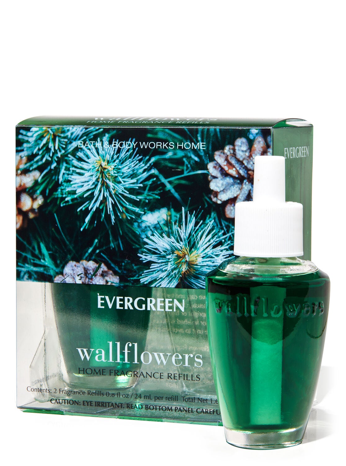 Evergreen Wallflowers Refills, 2-Pack - Bath And Body Works