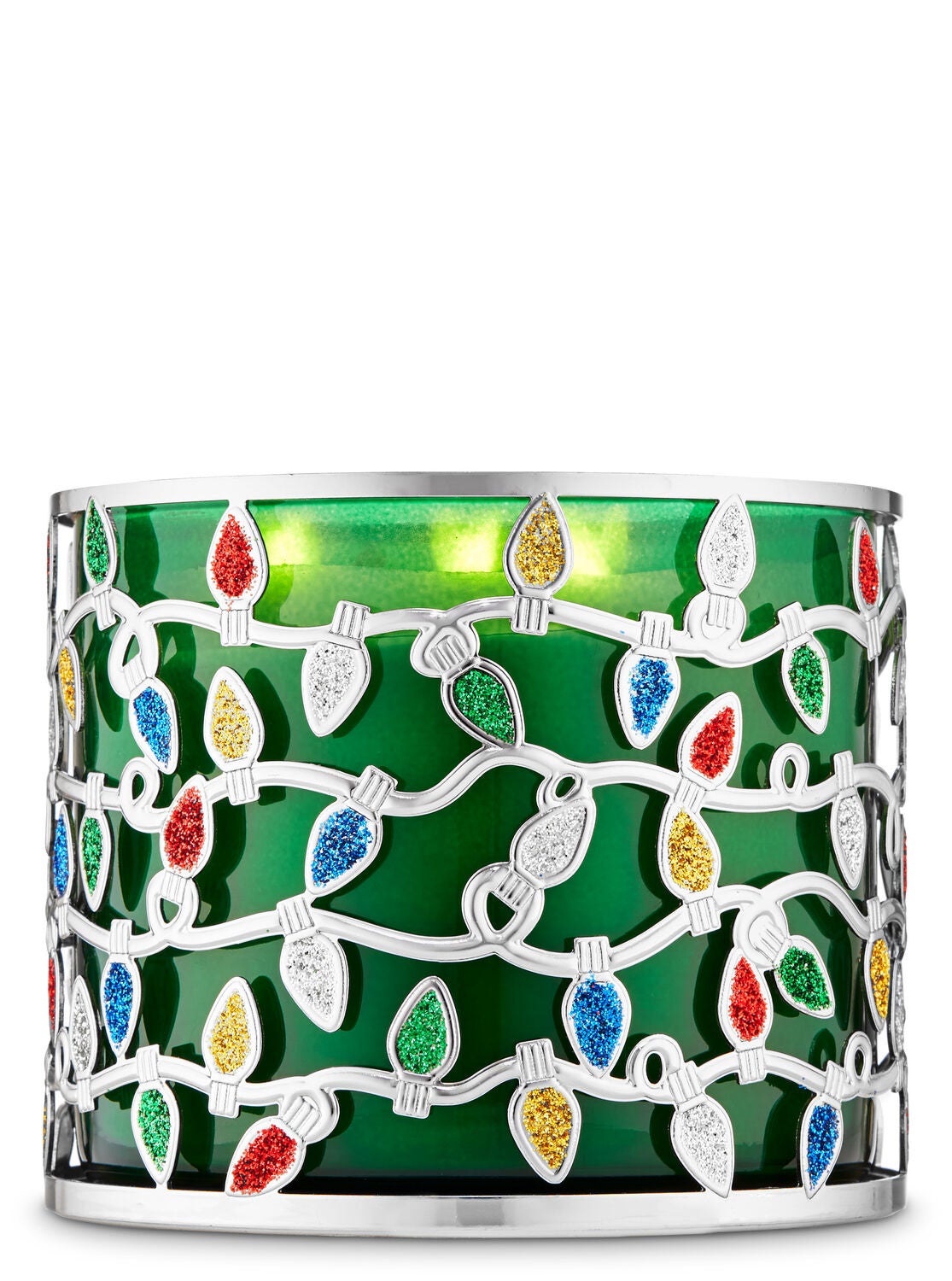 Christmas Lights 3-Wick Candle Holder - Bath And Body Works