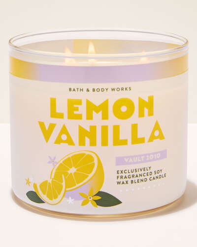 Lemon Vanilla 3-Wick Candle