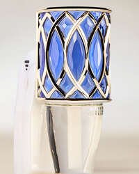 Blue Geometric Scent Control&trade; Nightlight Wallflowers Fragrance Plug