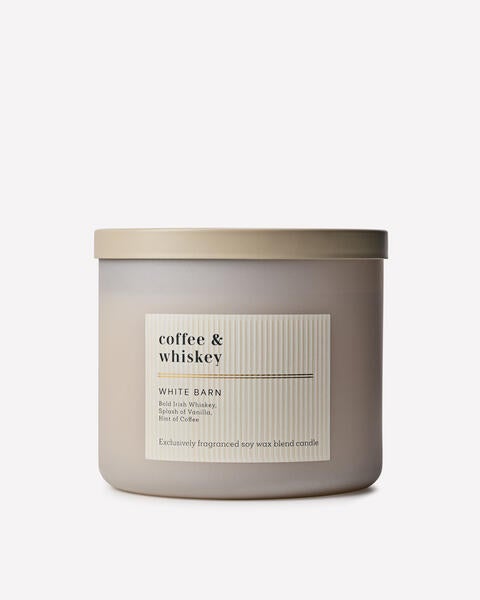 Coffee & Whiskey 3-Wick Candle