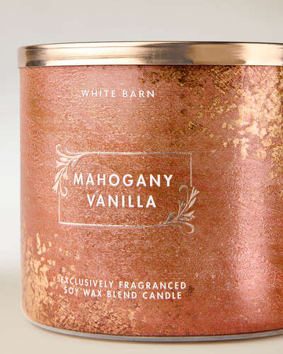 Mahogany Vanilla 3-Wick Candle