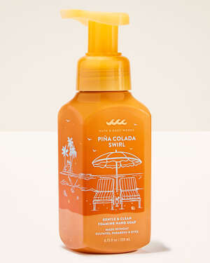 Piña Colada Swirl Gentle & Clean Foaming Hand Soap