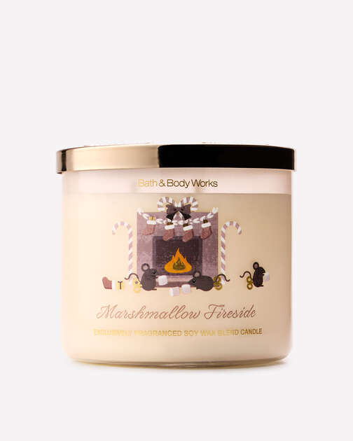 Marshmallow Fireside 3-Wick Candle