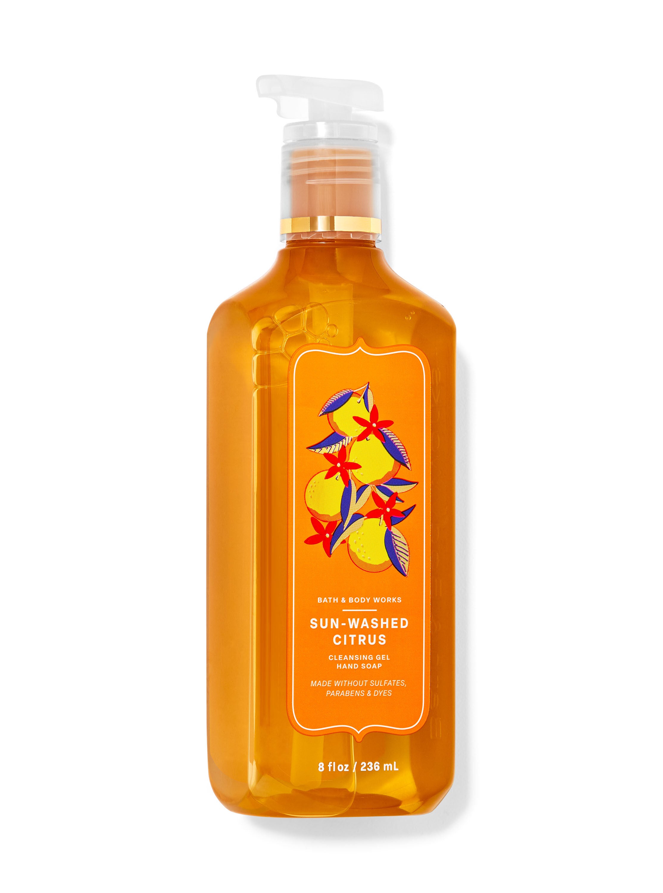 Sun-Washed Citrus Cleansing Gel Hand Soap