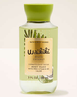 Waikiki Beach Coconut Travel Size Body Wash