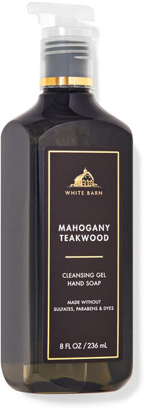 Mahogany Teakwood Cleansing Gel Hand Soap