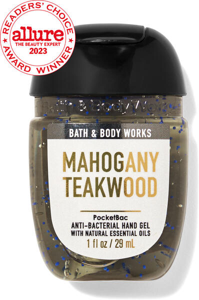 Mahogany Teakwood PocketBac Hand Sanitizer