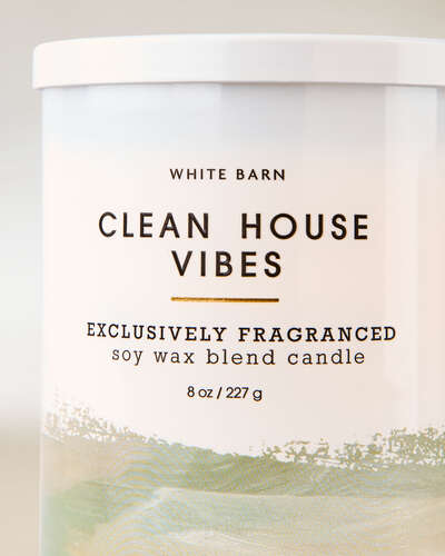 Clean House Vibes Single Wick Candle