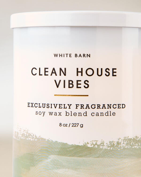 Clean House Vibes Single Wick Candle