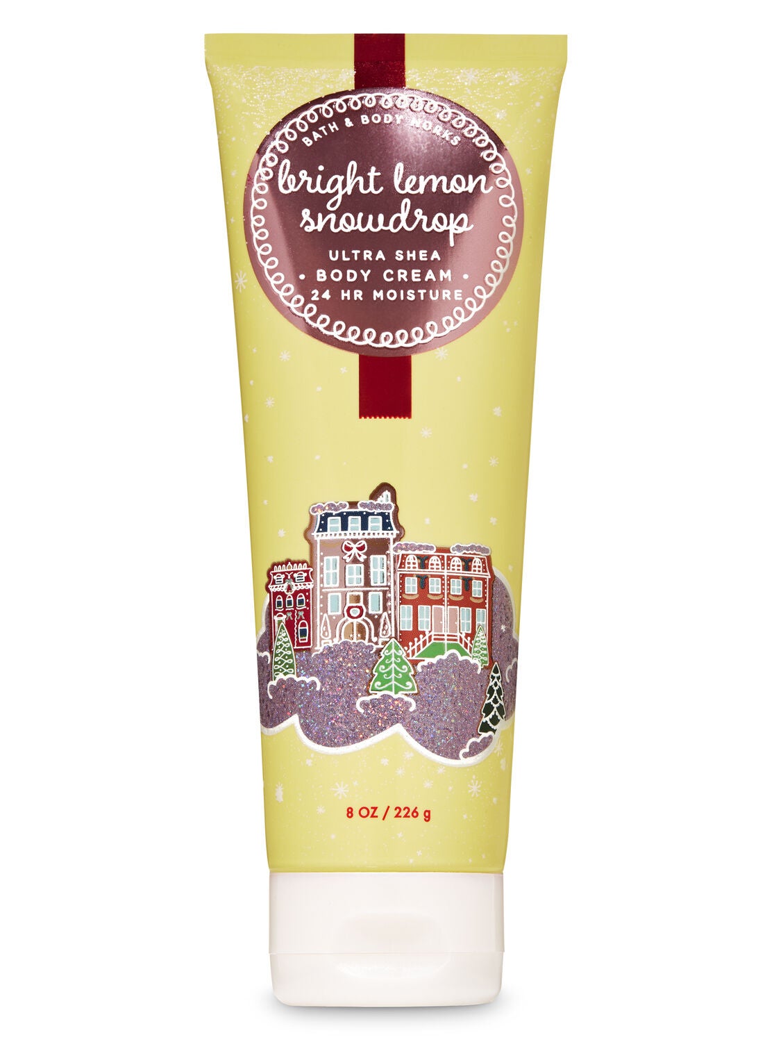 Bright Lemon Snowdrop Ultra Shea Body Cream - Bath And Body Works