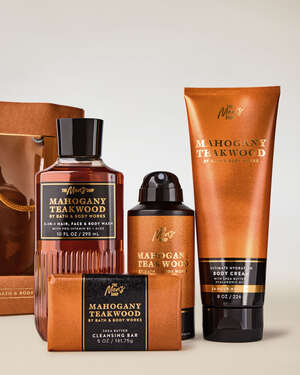 Mahogany Teakwood Gift Set