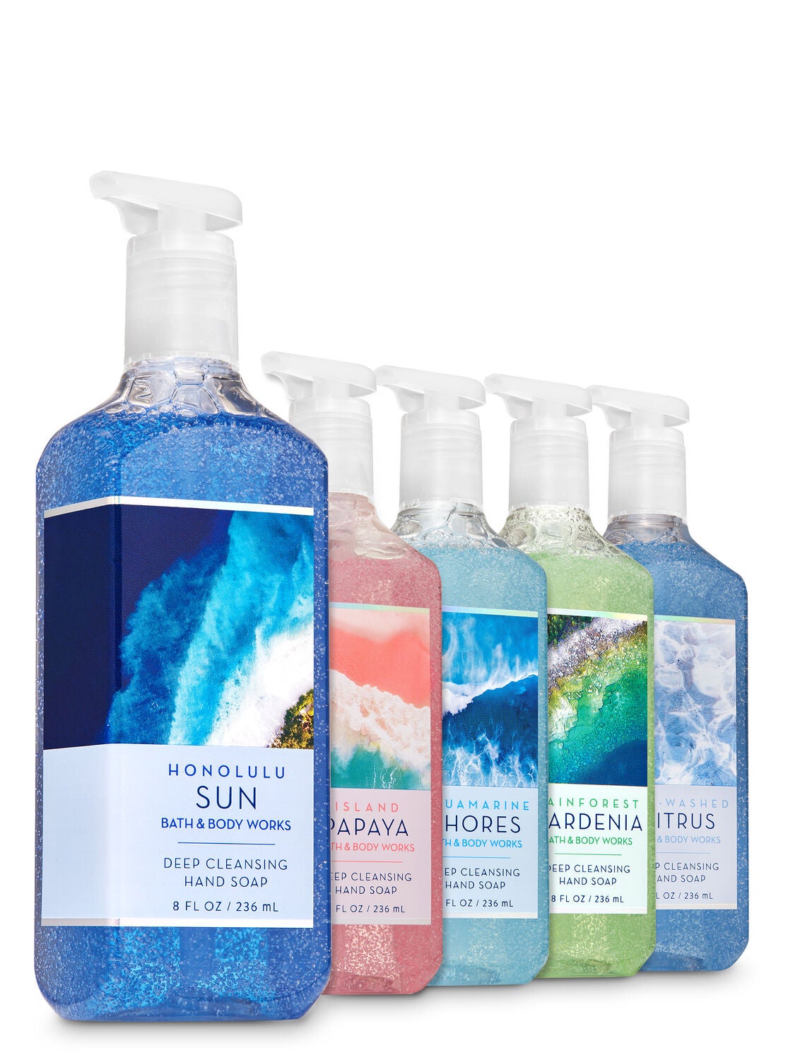 Crystal Cove Deep Cleansing Hand Soap, 5-Pack - Bath And Body Works