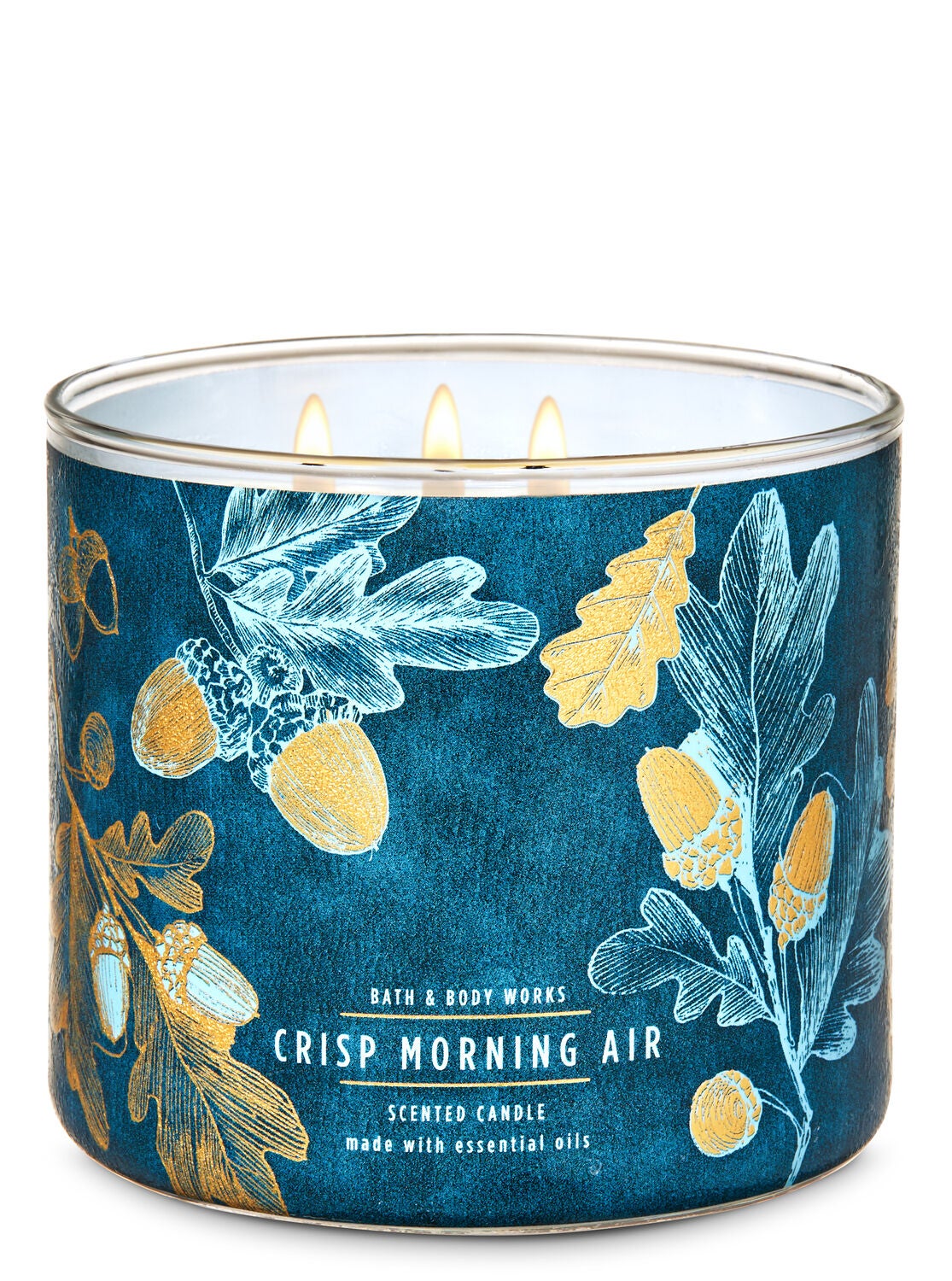 Crisp Morning Air 3 Wick Candle Bath Body Works