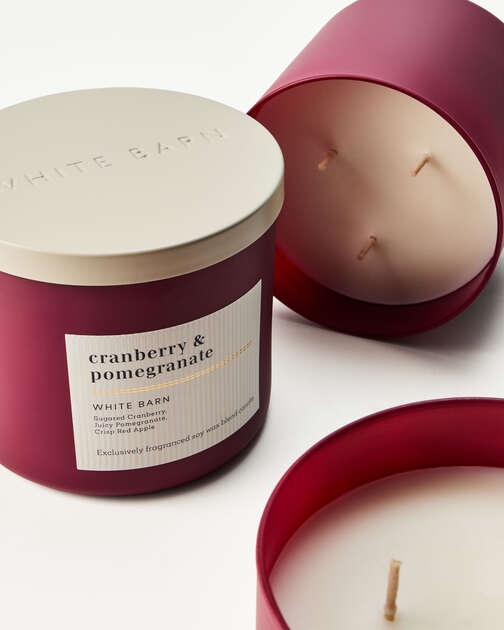 Cranberry & Pomegranate 3-Wick Candle