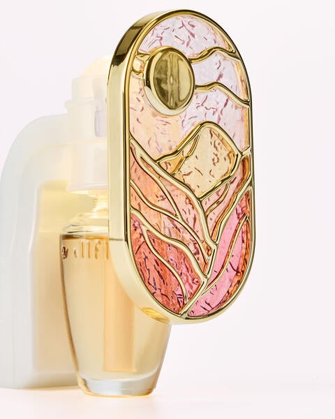 Stained Glass Mountain Scene Nightlight Wallflowers Fragrance Plug
