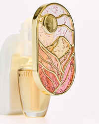 Stained Glass Mountain Scene Nightlight Wallflowers Fragrance Plug