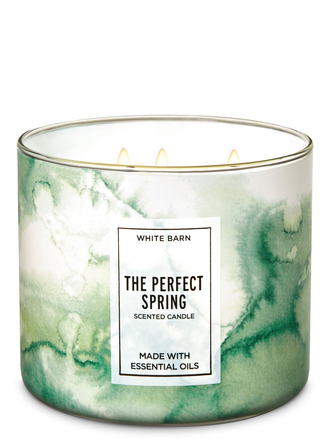 White Barn The Perfect Spring 3-Wick Candle - Bath And Body Works