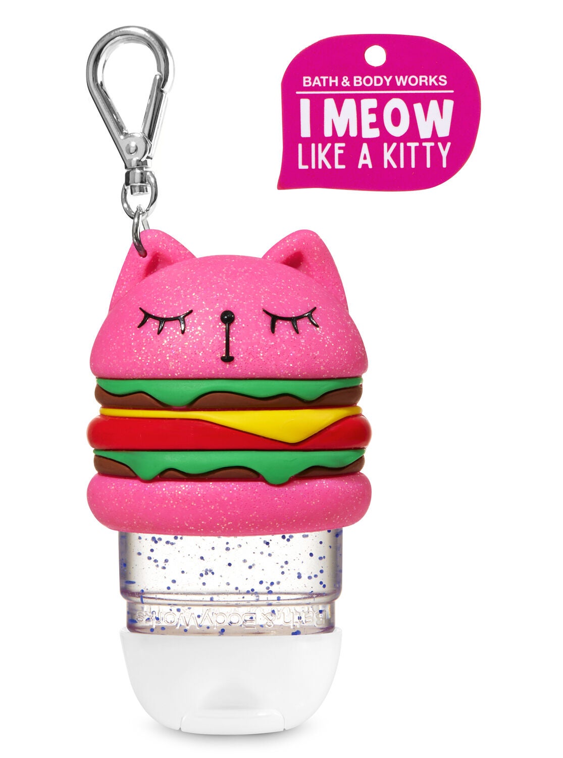 Meowing Hamburger Cat PocketBac Holder - Bath And Body Works