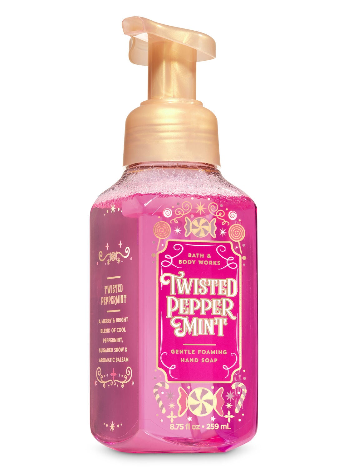 Twisted Peppermint Gentle Foaming Hand Soap - Bath And Body Works