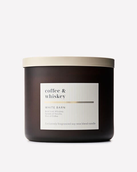 Coffee & Whiskey 3-Wick Candle