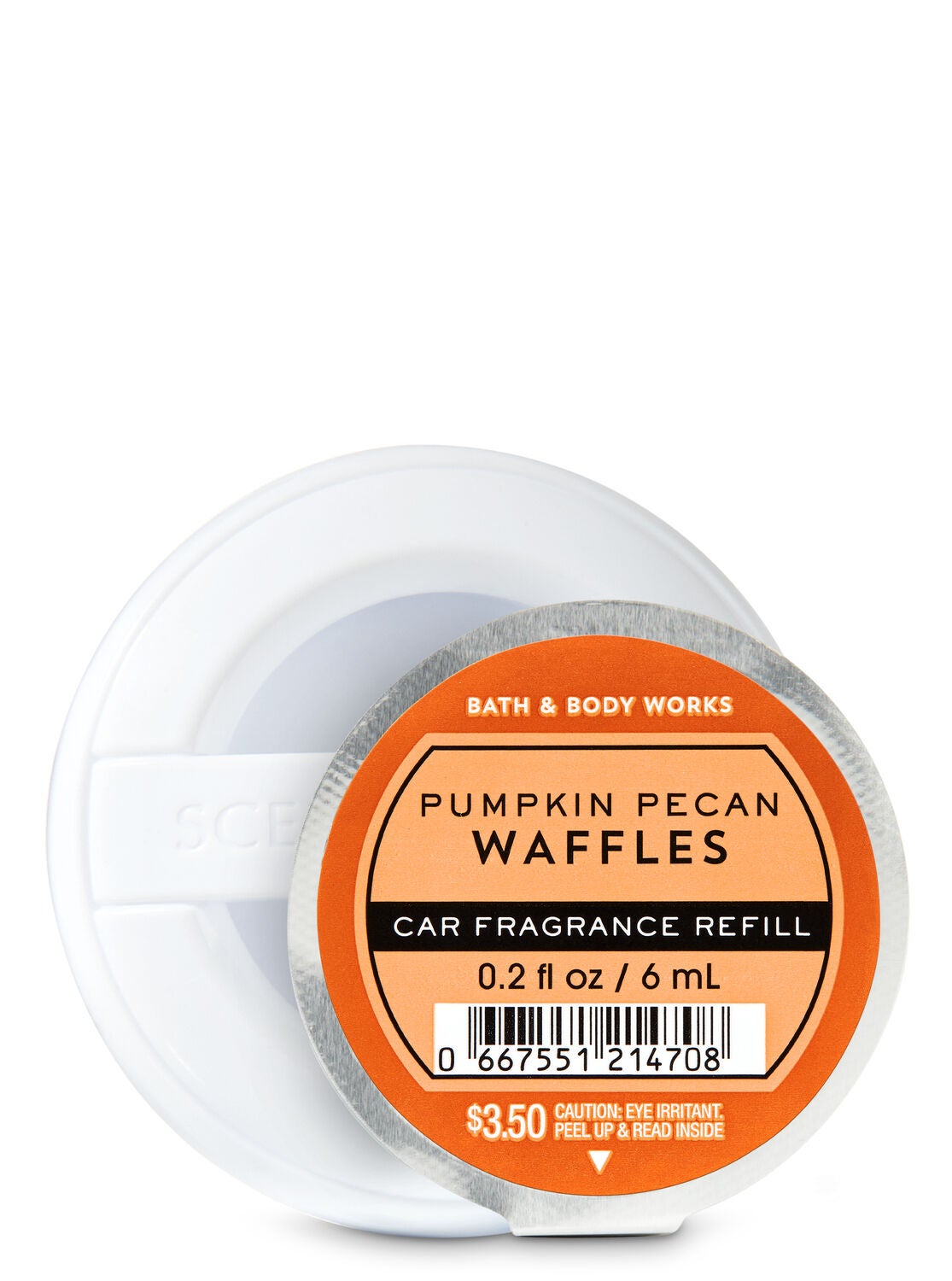 Pumpkin Pecan Waffles Car Fragrance Refill - Bath And Body Works
