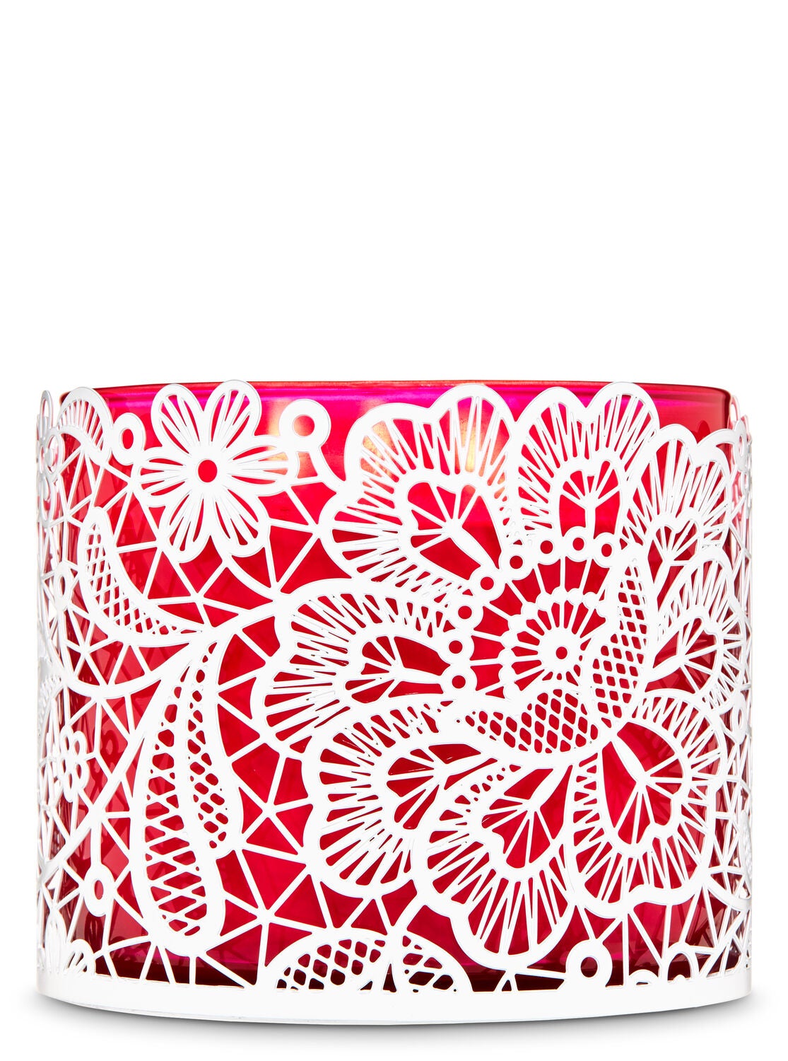 Floral Lace 3-Wick Candle Holder - Bath And Body Works