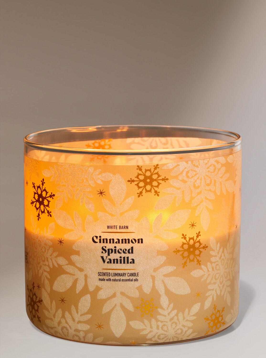 White Barn Cinnamon Spiced Vanilla Signature Single Wick Candle